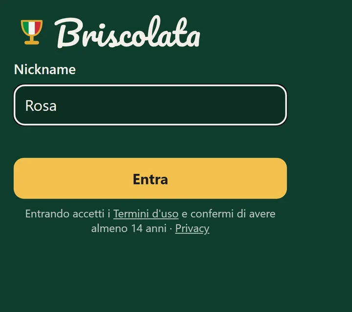 La scelta del nickname